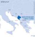 Maps of Montenegro