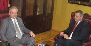 Ambasadori turk në Mal të Zi, Murat Ouz,vizitoi të marten Ulqinin