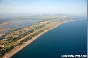 La Grande plage (Velika plaža) d’Ulcinj