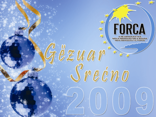 Forca: Gëzuar vitin e ri 2009!