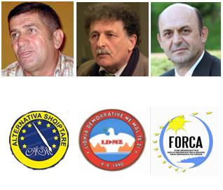 Liderët e tri partive shqiptare takohen në Tuz