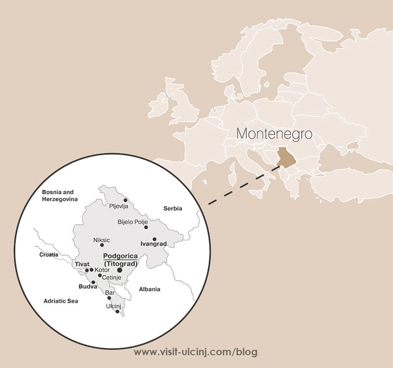 montenegro-maps