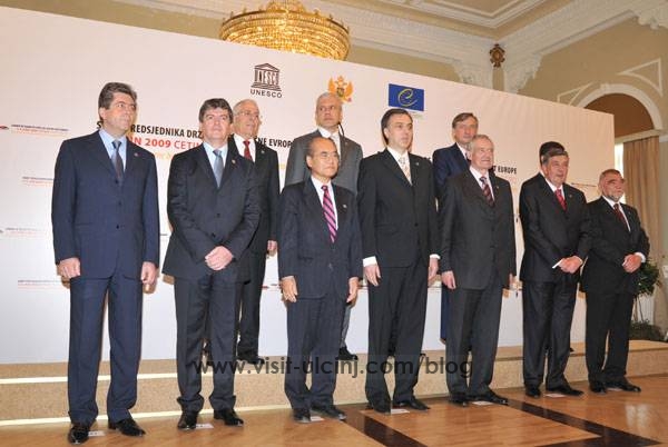 Presidenti Topi në Samitin e shtatë të Krerëve të shteteve të Evropës Juglindore – Cetinjë, Mal i Zi.