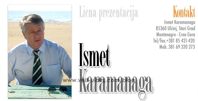 Ismet Karamanaga me webfaqe personale