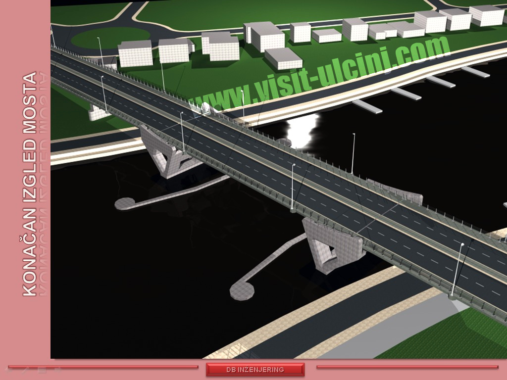 Urën mbi Port Milenë në Ulqin do ta ndërtojnë Sllovenët