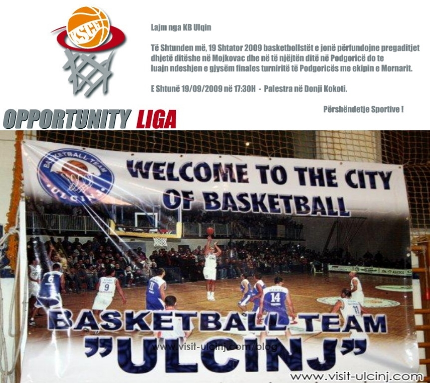 Lajm nga Klubi Basketbollistik? “Ulqini”