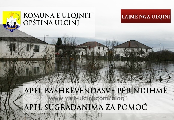 Ulqinit, ndihmë për banorët e rrëzikur