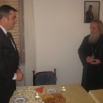 Predsjednik Gzim Hajdinaga i Prota Radojica Bozovic