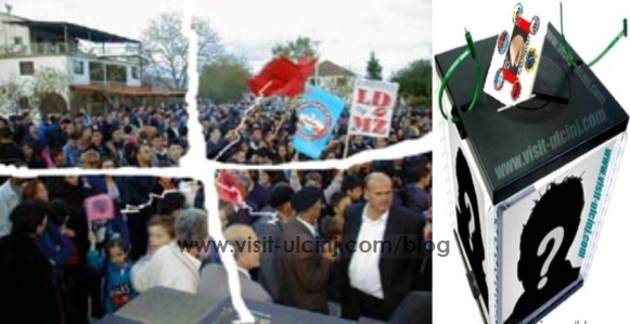 Shqiptarët në Malin e Zi përsëri shfaqen të përçarë