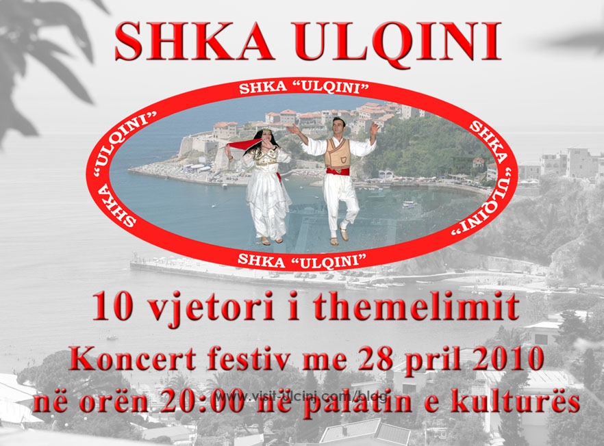 Shoqeria Kulturore Artistike Ulqini organizon manifestim me rastin e 10-vjetorit
