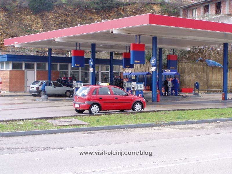 Oplja?kana benzinska pumpa Eko petrola Ulcinj