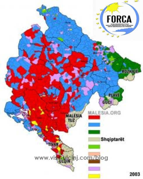 Forca e Re Demokratike kërkon punësim proporcional të shqiptarëve në Mal të Zi