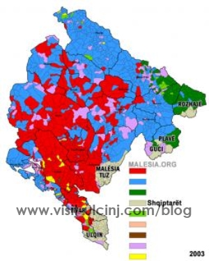 Regjistrimi në Mal të Zi: sipas përkatësisë etnike, apo nacionale