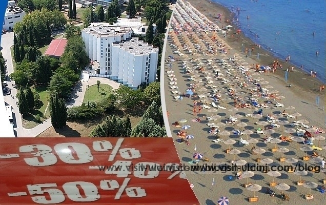 Zbritje çmimi në hotelet e “Rivierës së Ulqinit” 24€ – 34€