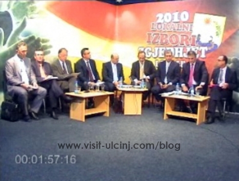 Debati i liderëve politik në Tv Teuta – Ulqin 2010
