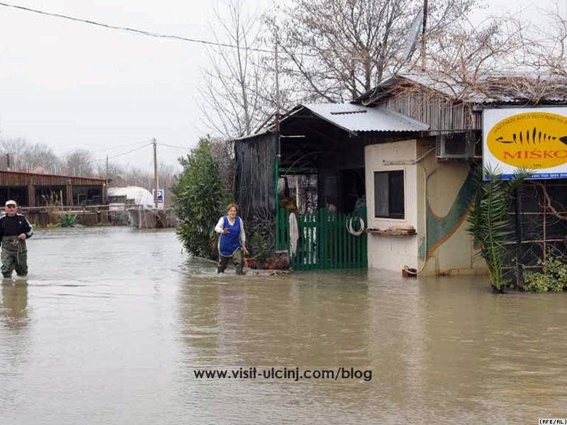 Kërcenojnë përmbytjet në Ulqin, Malësi dhe Zetë – Video