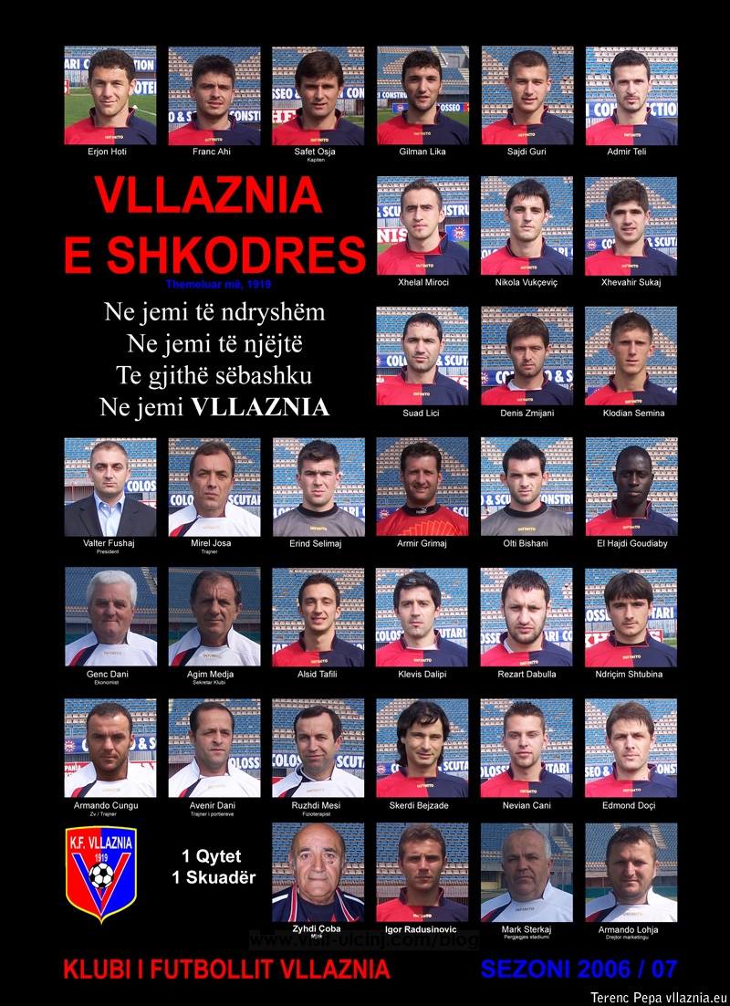 Vllaznia nuk ka kundershtare ne Ulqin