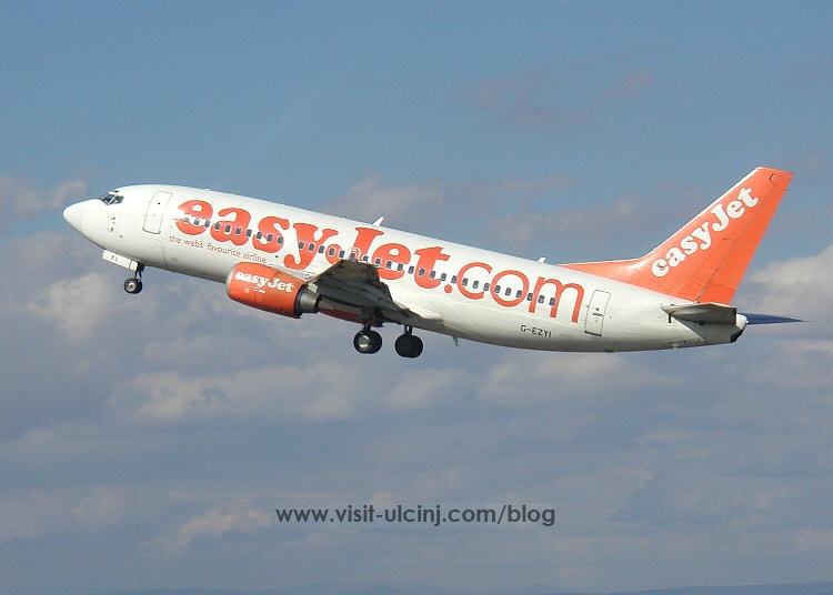 Borba za low cost kompanije za Crnu Goru_Easy Jet