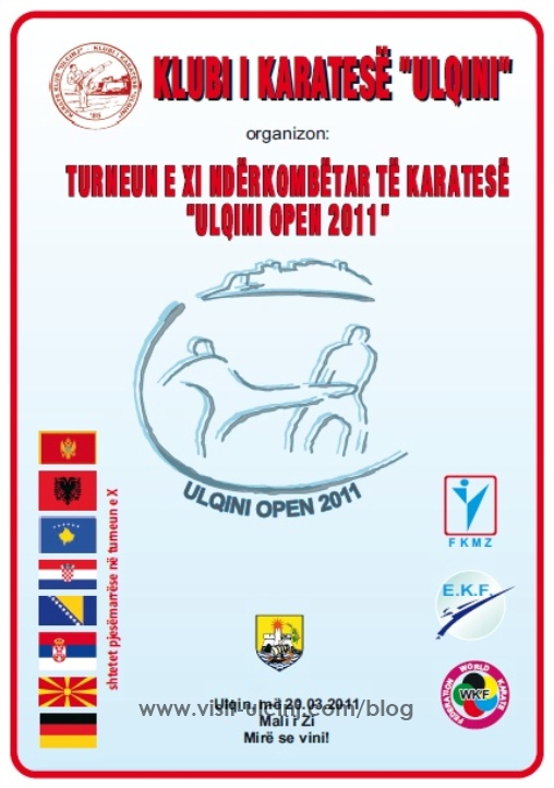 Turneu i XI ndërkombëtar të karatesë – ULQINI OPEN 2011