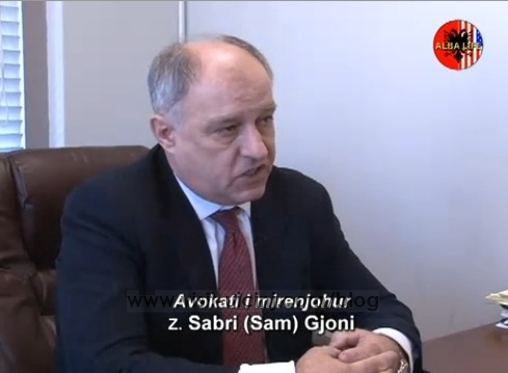 Intervista e avokatit z. Sabri Sam Gjoni ne Alba Life TV – Video