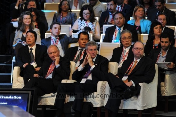 Delegates at the WTTC Global Travel & Tourism Summit in Las Vegas.2011