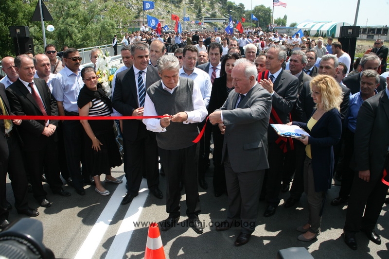 Kryetari i Komunës së Ulqinit z. Gëzim Hajdinaga, ishte i pranishëm  në përurimin e urës së re mbi Lumin Buna në Shkodër