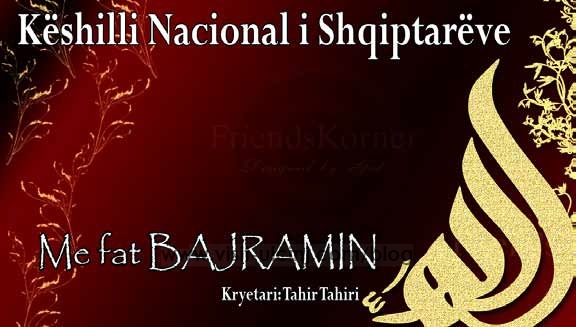 KËSHILLI NACIONAL I SHQIPTARËVE NË MALIN E ZI URIME BAJRAMI