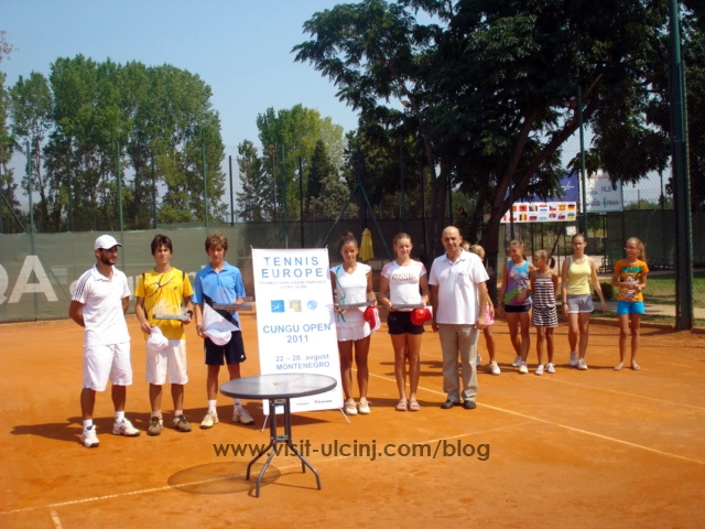 Fituesit e Turneut Europian në tennis ”Cungu Open 2011” Ulqin