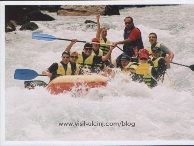tara rafting in Montenegro