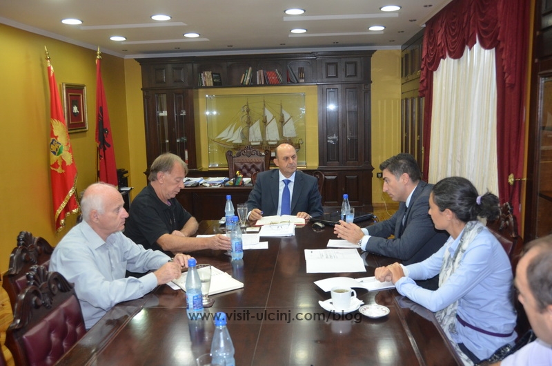 07.10.2011: Takim pune i Kryetarit të Komunës së Ulqinit me ndihmësin e ministrit për zhvillim të qëndrueshëm Nebojsha Popoviq