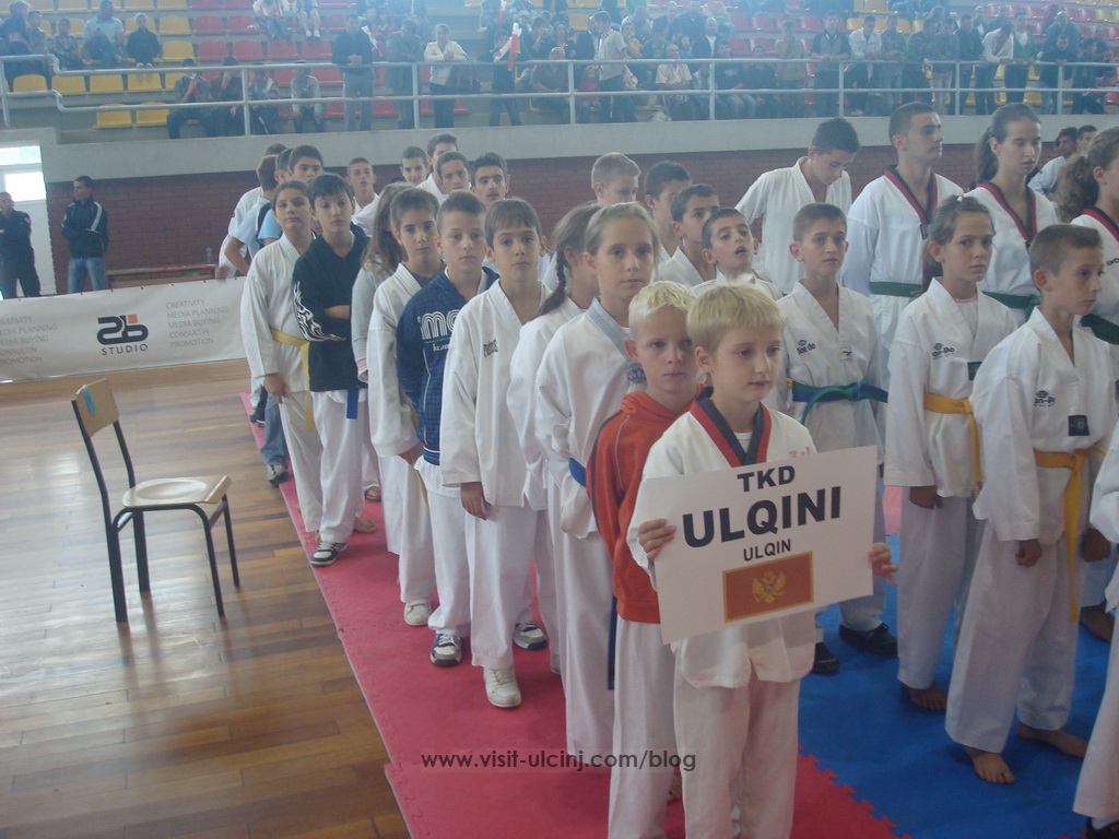 Taekwondo Ulqini fiton kupën e vendit të dytë në turneun “Theranda open 2011”