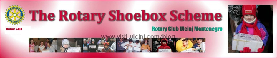 Rotary Kluba Ulcinj realizuju “Shoebox” projekat