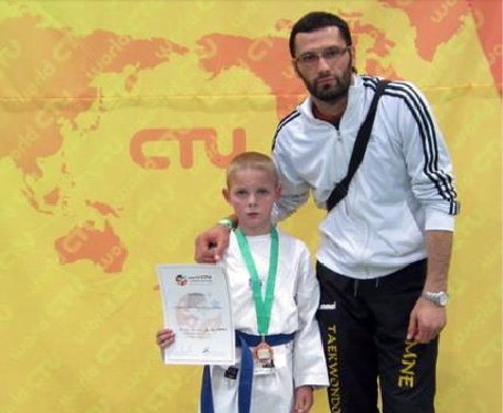 Esad Kraja medalje e bronzit në kampionatin internacional për femijë Stuttgart 2012
