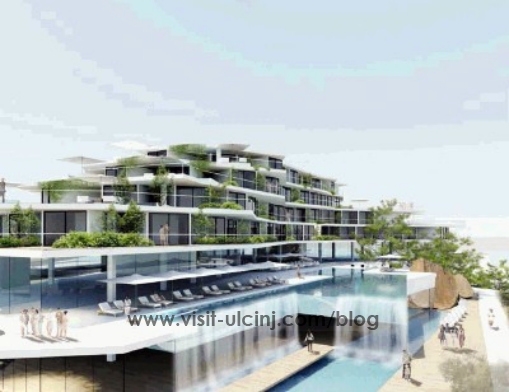Project for hotel Jadran Ulcinj in Video 3D