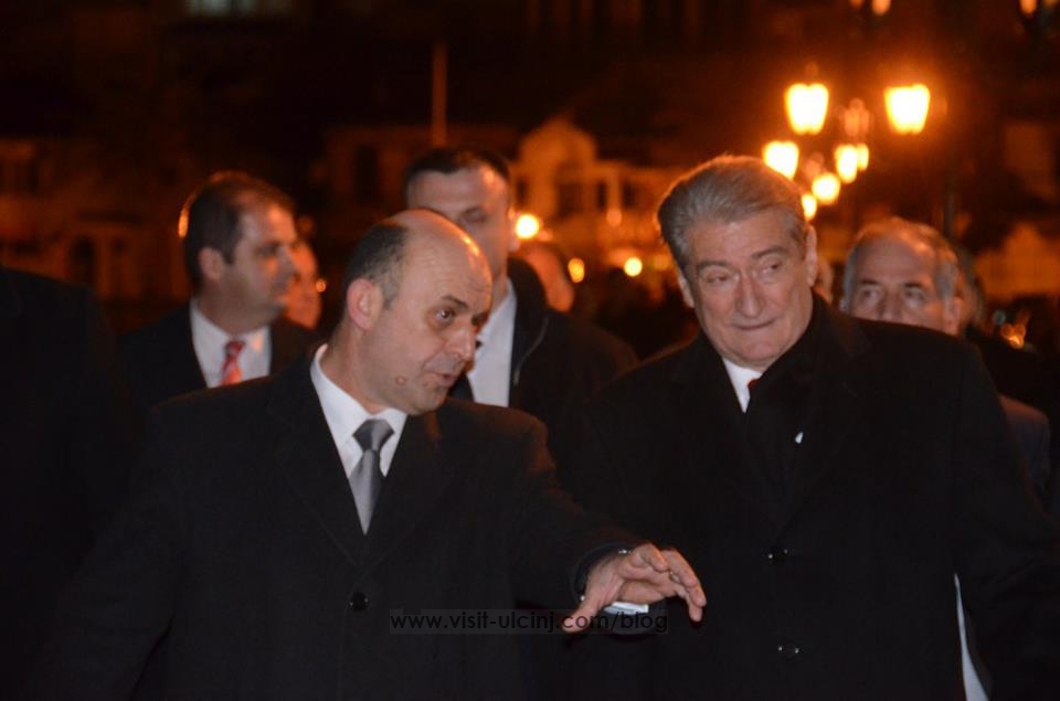 Nazif Cungu - Mayor of the Municipality of Ulcinj - The Prime Minister - Sali Berisha.10