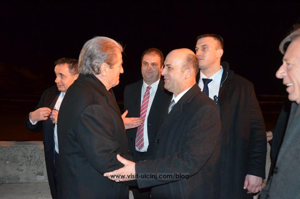 Nazif Cungu - Mayor of the Municipality of Ulcinj - The Prime Minister - Sali Berisha.12