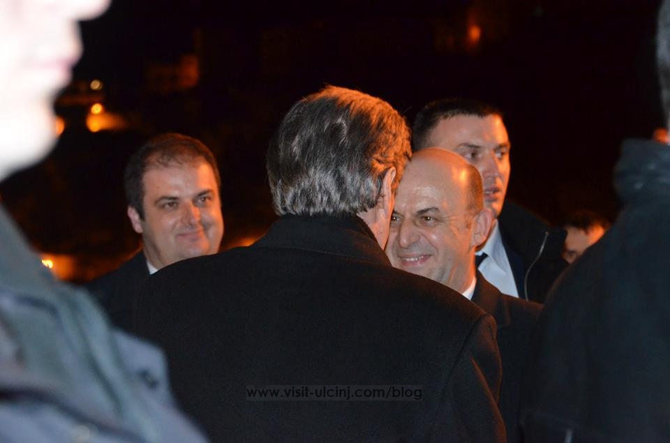 Nazif Cungu - Mayor of the Municipality of Ulcinj - The Prime Minister - Sali Berisha.13