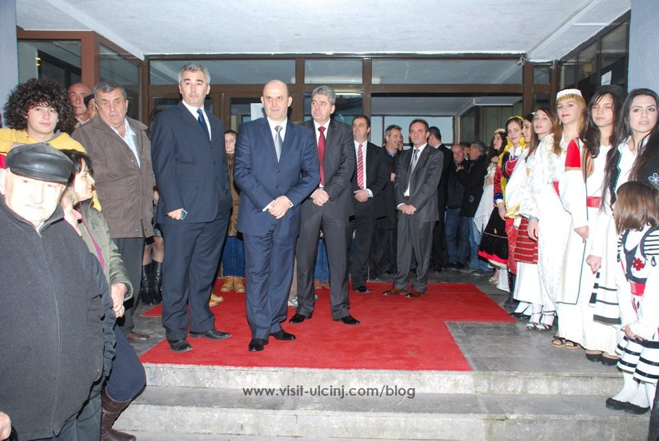 Nazif Cungu - Mayor of the Municipality of Ulcinj - The Prime Minister - Sali Berisha.5