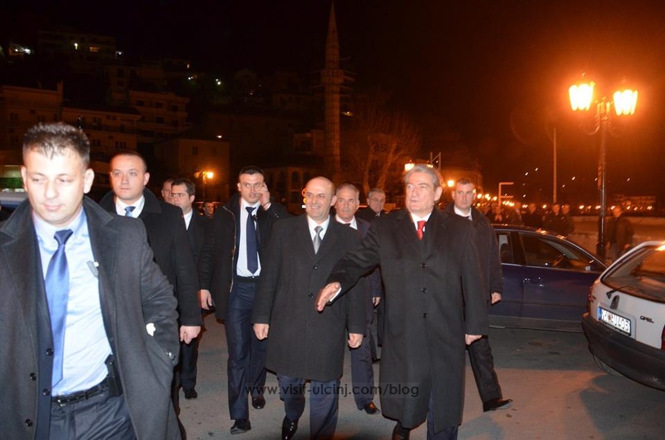 Nazif Cungu - Mayor of the Municipality of Ulcinj - The Prime Minister - Sali Berisha.9