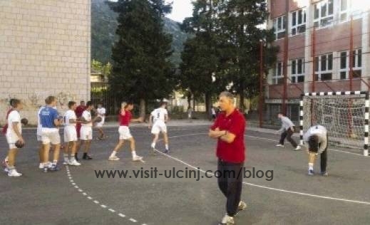 Rukometni klub Ulcinj,trener , Cetinjanina Rajko Popovic