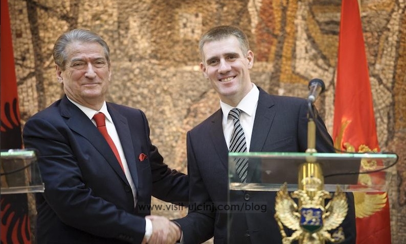 Vizita e Sali Berishes ne Mal te Zi me kryeministrin Igor Lukshic.3