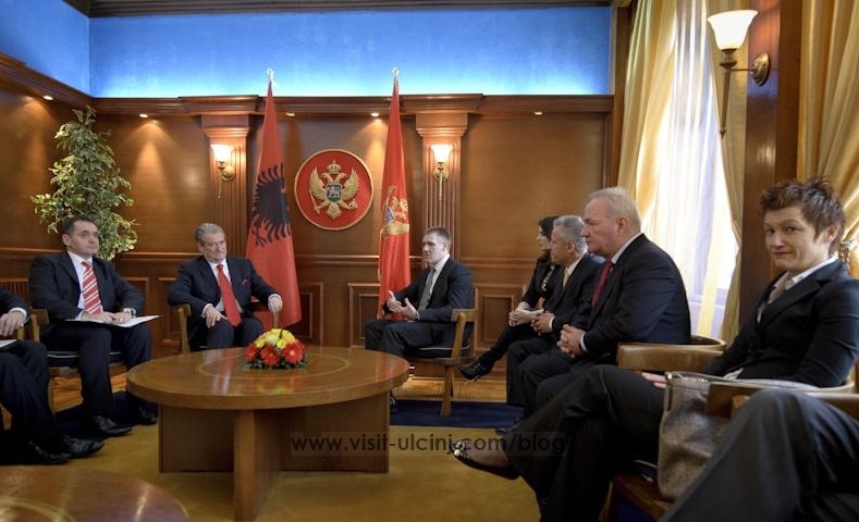 Vizita e Sali Berishes ne Mal te Zi me kryeministrin Igor Lukshic