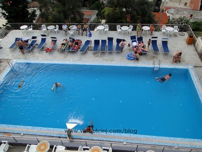 Bazen Hotel Mediteran Ulcinj