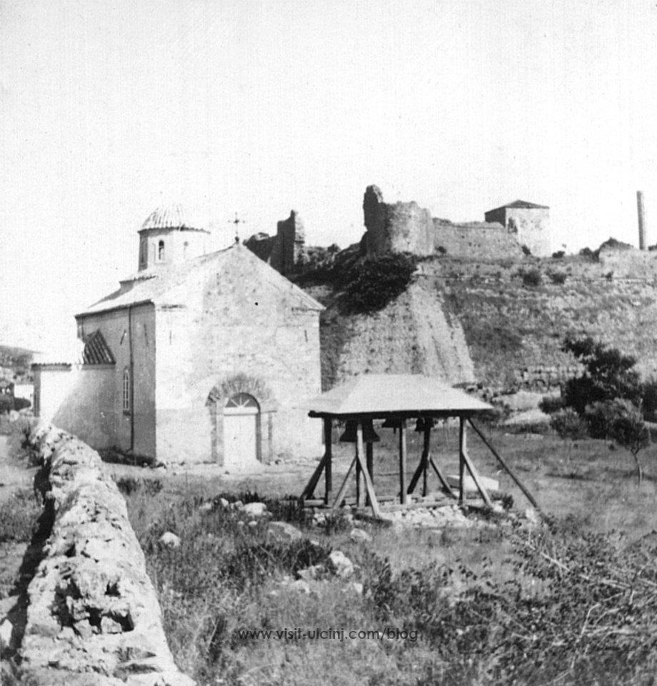 1890, u ndërtua Kisha e Shën Nikollës nën Meteriz,Ulqin