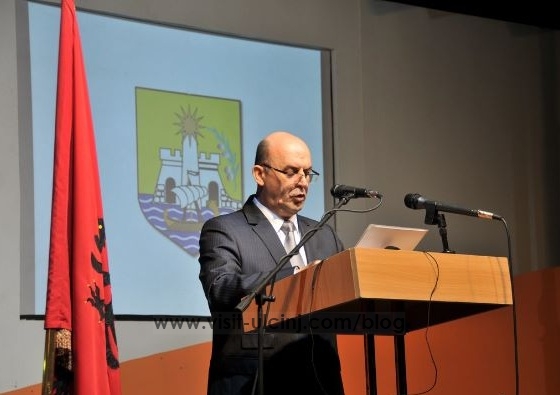 Kryetari Cungu me rastin e dites se Ulqinit,priti kryetarin e Malit te Zi z. F.Vujanoviq.1