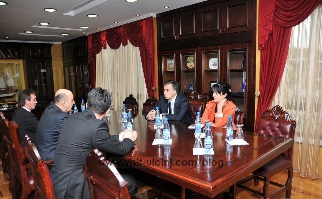 Kryetari Cungu me rastin e dites se Ulqinit,priti kryetarin e Malit te Zi z. F.Vujanoviq