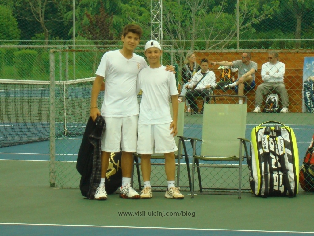 Rrezarti Cungu dhe Konstatini ne tirana open 2012