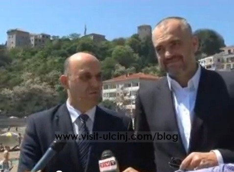 Posjeta Edi Rame opštine Ulcinj