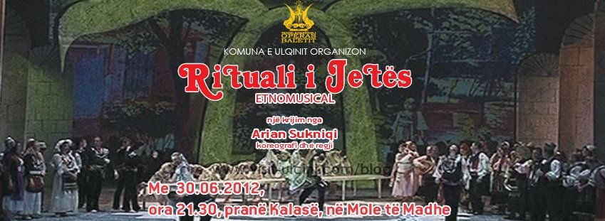 Nesër shfaqet “Rituali i jetës” në Ulqin – më 30 qershor – Video