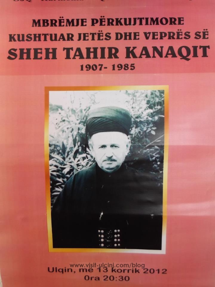 Mbrëmje përkujtimore kushtuar jetës dhe veprës së Sheh Tahir Kanaqit